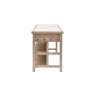Gallery Direct Vancouver Rustic Pine Large Kitchen Island with Marble Top Gallery Direct Vancouver Rustic Pine Large Kitchen Island with Marble Top
