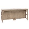 Gallery Direct Vancouver Rustic Pine Large Kitchen Island with Marble Top Gallery Direct Vancouver Rustic Pine Large Kitchen Island with Marble Top
