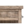 Gallery Direct Vancouver Rustic Pine Large Kitchen Island with Marble Top Gallery Direct Vancouver Rustic Pine Large Kitchen Island with Marble Top
