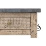 Gallery Direct Vancouver Rustic Pine Small Kitchen Island with Marble Top Gallery Direct Vancouver Rustic Pine Small Kitchen Island with Marble Top