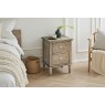 Gallery Direct Rustique French Colonial Bedside Table Gallery Direct Rustique French Colonial Bedside Table