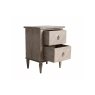 Gallery Direct Rustique French Colonial Bedside Table Gallery Direct Rustique French Colonial Bedside Table