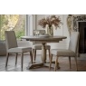 Gallery Direct Rustique French Colonial Round Extending Dining Table