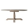 Gallery Direct Rustique French Colonial Round Extending Dining Table Gallery Direct Rustique French Colonial Round Extending Dining Table