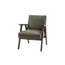 Gallery Direct Neyland Heritage Green Leather Armchair Gallery Direct Neyland Heritage Green Leather Armchair