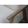 Gallery Direct Neyland Natural Linen Fabric Armchair Gallery Direct Neyland Natural Linen Fabric Armchair