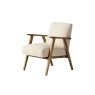 Gallery Direct Neyland Natural Linen Fabric Armchair Gallery Direct Neyland Natural Linen Fabric Armchair