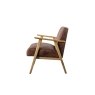 Gallery Direct Neyland Vintage Brown Leather 2 Seater Sofa Gallery Direct Neyland Vintage Brown Leather 2 Seater Sofa