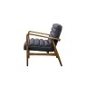Gallery Direct Datsun Antique Ebony Leather 2 Seater Sofa Gallery Direct Datsun Antique Ebony Leather 2 Seater Sofa