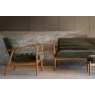 Gallery Direct Datsun Green Boucle Fabric Armchair Gallery Direct Datsun Green Boucle Fabric Armchair