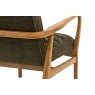 Gallery Direct Datsun Green Boucle Fabric Armchair Gallery Direct Datsun Green Boucle Fabric Armchair