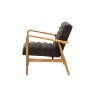 Gallery Direct Datsun Charcoal Boucle Fabric Armchair Gallery Direct Datsun Charcoal Boucle Fabric Armchair