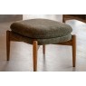 Gallery Direct Datsun Green Boucle Fabric Footstool Gallery Direct Datsun Green Boucle Fabric Footstool