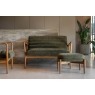 Gallery Direct Datsun Green Boucle Fabric Footstool Gallery Direct Datsun Green Boucle Fabric Footstool