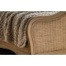 Gallery Direct Chic Weathered Cane Bed Frame Gallery Direct Chic Weathered Cane Bed Frame