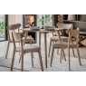 Gallery Direct Hatfield Natural Oak 77cm Square Dining Table Gallery Direct Hatfield Natural Oak 77cm Square Dining Table