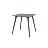 Gallery Direct Hatfield Smoked Oak 77cm Square Dining Table Gallery Direct Hatfield Smoked Oak 77cm Square Dining Table