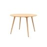 Gallery Direct Hatfield Natural Oak 110cm Round Dining Table Gallery Direct Hatfield Natural Oak 110cm Round Dining Table