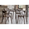 Gallery Direct Hatfield Smoked Oak 110cm Round Dining Table Gallery Direct Hatfield Smoked Oak 110cm Round Dining Table