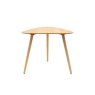 Gallery Direct Hatfield Natural Oak 80cm Small Triangular Dining Table Set & x2 Chairs Gallery Direct Hatfield Natural Oak 80cm Small Triangular Dining Table Set & x2 Chairs