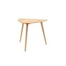 Gallery Direct Hatfield Natural Oak 80cm Small Triangular Dining Table Set & x2 Chairs Gallery Direct Hatfield Natural Oak 80cm Small Triangular Dining Table Set & x2 Chairs