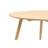 Gallery Direct Hatfield Natural Oak 110cm Round Dining Table Set & x4 Chairs Gallery Direct Hatfield Natural Oak 110cm Round Dining Table Set & x4 Chairs