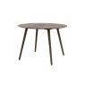 Gallery Direct Hatfield Smoked Oak 110cm Round Dining Table Set & 4 Chairs Gallery Direct Hatfield Smoked Oak 110cm Round Dining Table Set & 4 Chairs