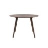 Gallery Direct Hatfield Smoked Oak 110cm Round Dining Table Set & 4 Chairs Gallery Direct Hatfield Smoked Oak 110cm Round Dining Table Set & 4 Chairs