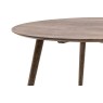 Gallery Direct Hatfield Smoked Oak 110cm Round Dining Table Set & 4 Chairs Gallery Direct Hatfield Smoked Oak 110cm Round Dining Table Set & 4 Chairs