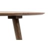 Gallery Direct Hatfield Smoked Oak 110cm Round Dining Table Set & 4 Chairs Gallery Direct Hatfield Smoked Oak 110cm Round Dining Table Set & 4 Chairs