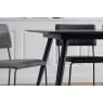 Gallery Direct Astley 160cm Black Oak Dining Table Gallery Direct Astley 160cm Black Oak Dining Table