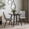 Gallery Direct Astley 90cm Round Walnut Dining Table Gallery Direct Astley 90cm Round Walnut Dining Table