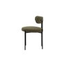 Gallery Direct Aveley Set of 2 Green Boucle Dining Chairs Gallery Direct Aveley Set of 2 Green Boucle Dining Chairs