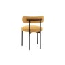 Gallery Direct Aveley Set of 2 Ochre Boucle Dining Chairs Gallery Direct Aveley Set of 2 Ochre Boucle Dining Chairs