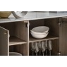 Gallery Direct Marmo Mango Wood Sideboard with Marble Top Gallery Direct Marmo Mango Wood Sideboard with Marble Top