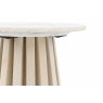 Gallery Direct Soho Mango Wood Side Table with Marble Top Gallery Direct Soho Mango Wood Side Table with Marble Top