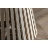 Gallery Direct Soho Mango Wood Round Dining Table with Marble Top Gallery Direct Soho Mango Wood Round Dining Table with Marble Top