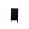 Gallery Direct Barbican Walnut & Black Wood Open Bookcase Display Unit Gallery Direct Barbican Walnut & Black Wood Open Bookcase Display Unit