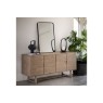 Gallery Direct Craft Smoked Oak Large Sideboard Gallery Direct Craft Smoked Oak Large Sideboard