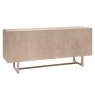 Gallery Direct Craft Smoked Oak Large Sideboard Gallery Direct Craft Smoked Oak Large Sideboard