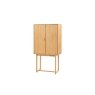 Gallery Direct Craft Natural Oak Cocktail Cabinet Gallery Direct Craft Natural Oak Cocktail Cabinet