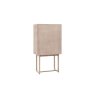 Gallery Direct Craft Smoked Oak Cocktail Cabinet Gallery Direct Craft Smoked Oak Cocktail Cabinet