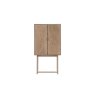 Gallery Direct Craft Smoked Oak Cocktail Cabinet Gallery Direct Craft Smoked Oak Cocktail Cabinet