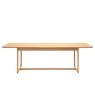 Gallery Direct Craft Natural Oak Extending Dining Table Gallery Direct Craft Natural Oak Extending Dining Table