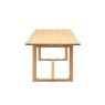 Gallery Direct Craft Natural Oak Extending Dining Table Gallery Direct Craft Natural Oak Extending Dining Table