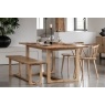 Gallery Direct Craft Natural Oak Dining Table Gallery Direct Craft Natural Oak Dining Table