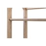Gallery Direct Craft Smoked Oak Large Open Display Unit Gallery Direct Craft Smoked Oak Large Open Display Unit