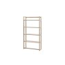 Gallery Direct Craft Smoked Oak Large Open Display Unit Gallery Direct Craft Smoked Oak Large Open Display Unit