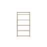 Gallery Direct Craft Smoked Oak Large Open Display Unit Gallery Direct Craft Smoked Oak Large Open Display Unit