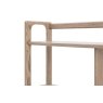 Gallery Direct Craft Smoked Oak Small Open Display Unit Gallery Direct Craft Smoked Oak Small Open Display Unit